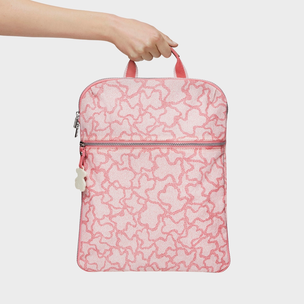 Pink colored Nylon Kaos New Colores Backpack
