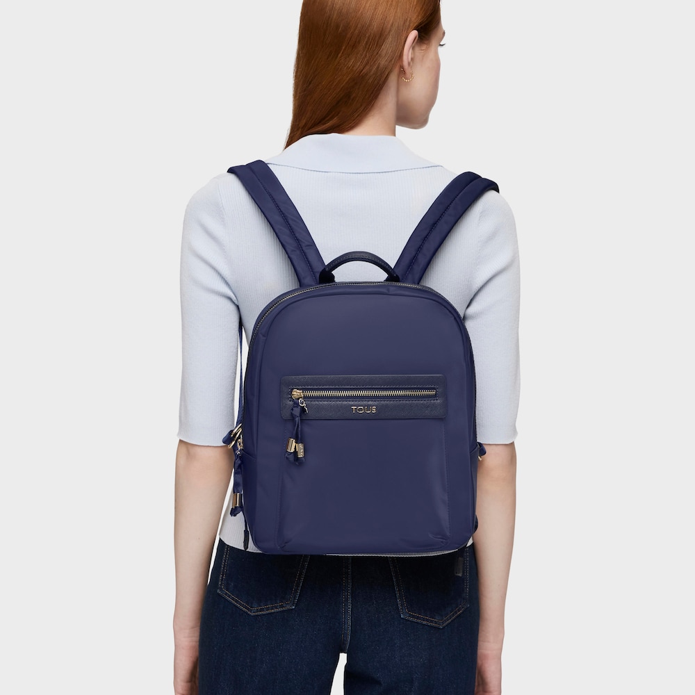 Mochila Brunock Chain de Lona en color marino