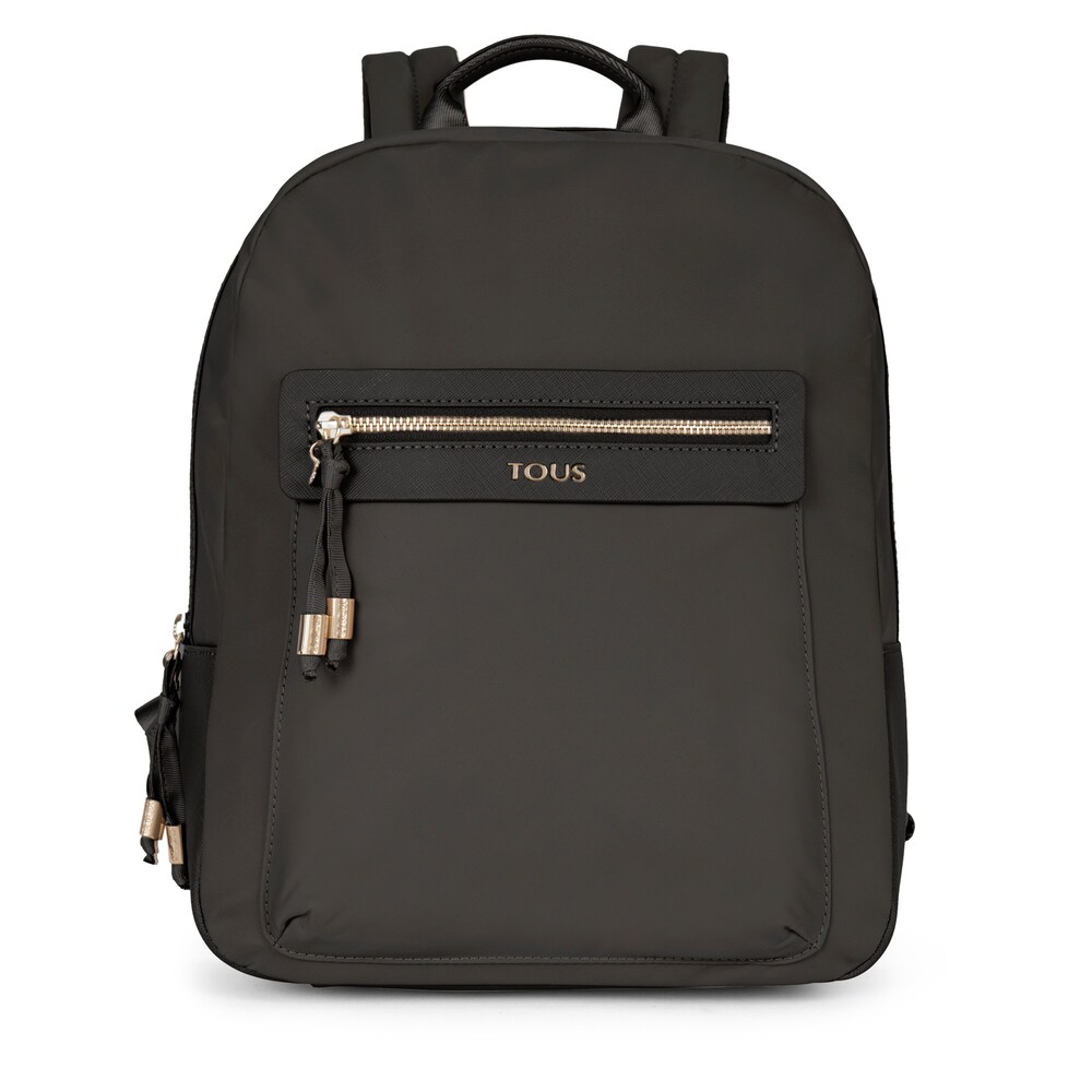 Mochila Brunock Chain de Lona en color negro