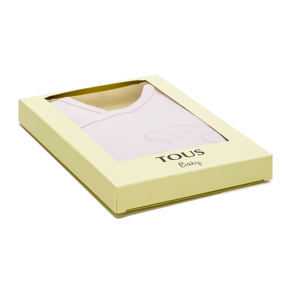 Body &ldquo;de maternidade&rdquo; New Family Rosa