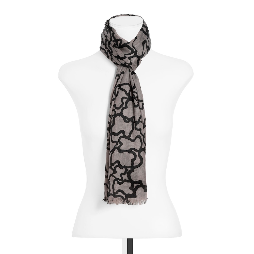Foulard Kaos en color piedra Foulard Kaos en color piedra