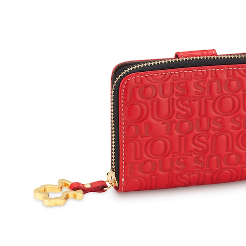 Porta-moedas Urbana Logo em Pele  image number 0