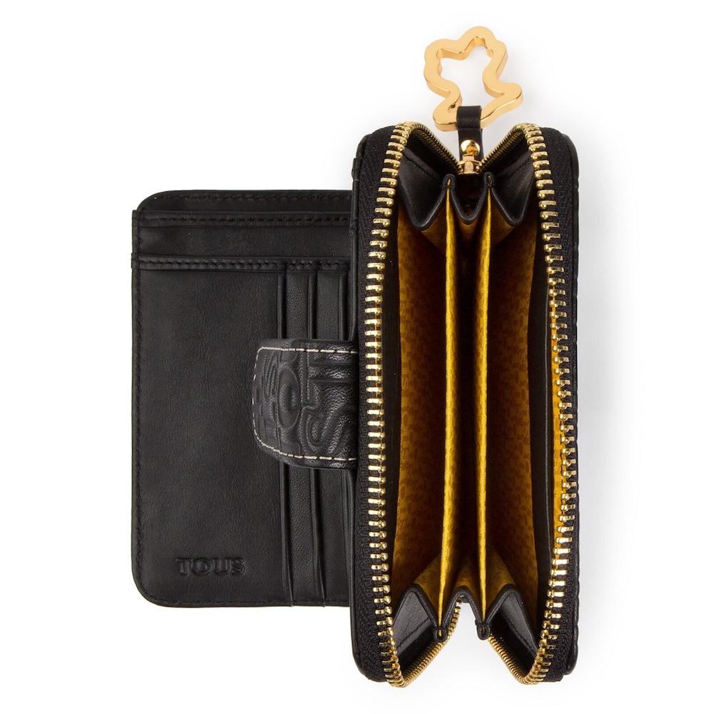 Leather Urbana Logo change purse image number 3