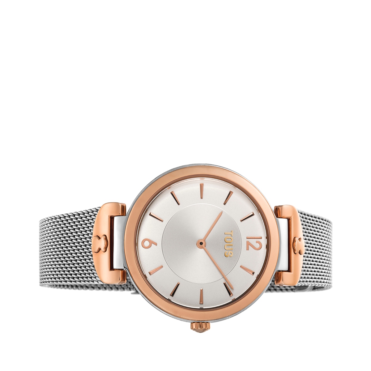 Steel S-Mesh Watch