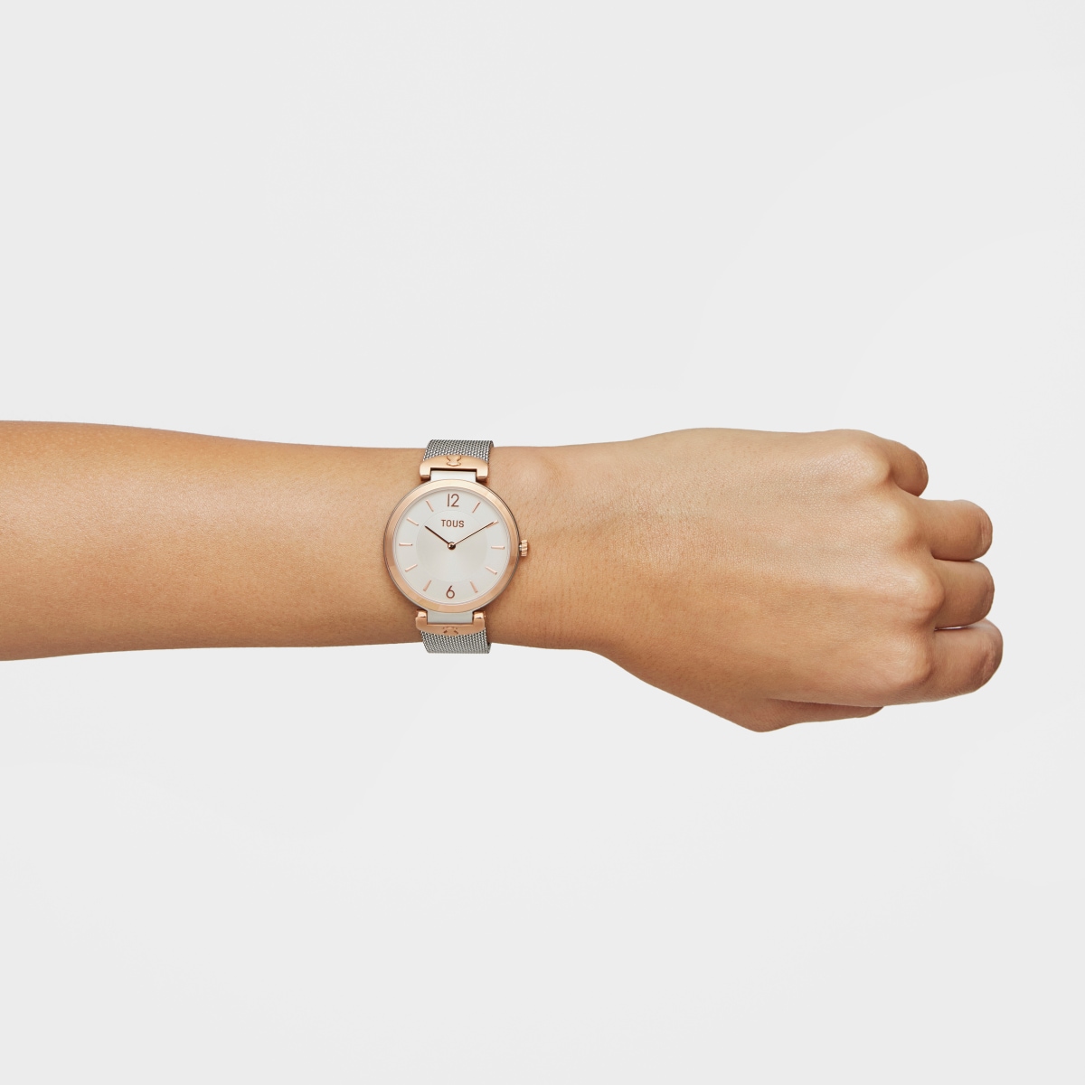 Steel S-Mesh Watch