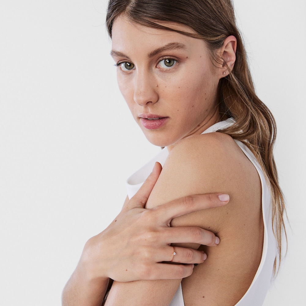 Anillo TOUS Brillants de Oro rosa con Diamante