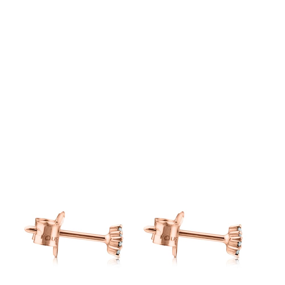 Rose gold TOUS Brillants Earrings with Diamonds image number 1