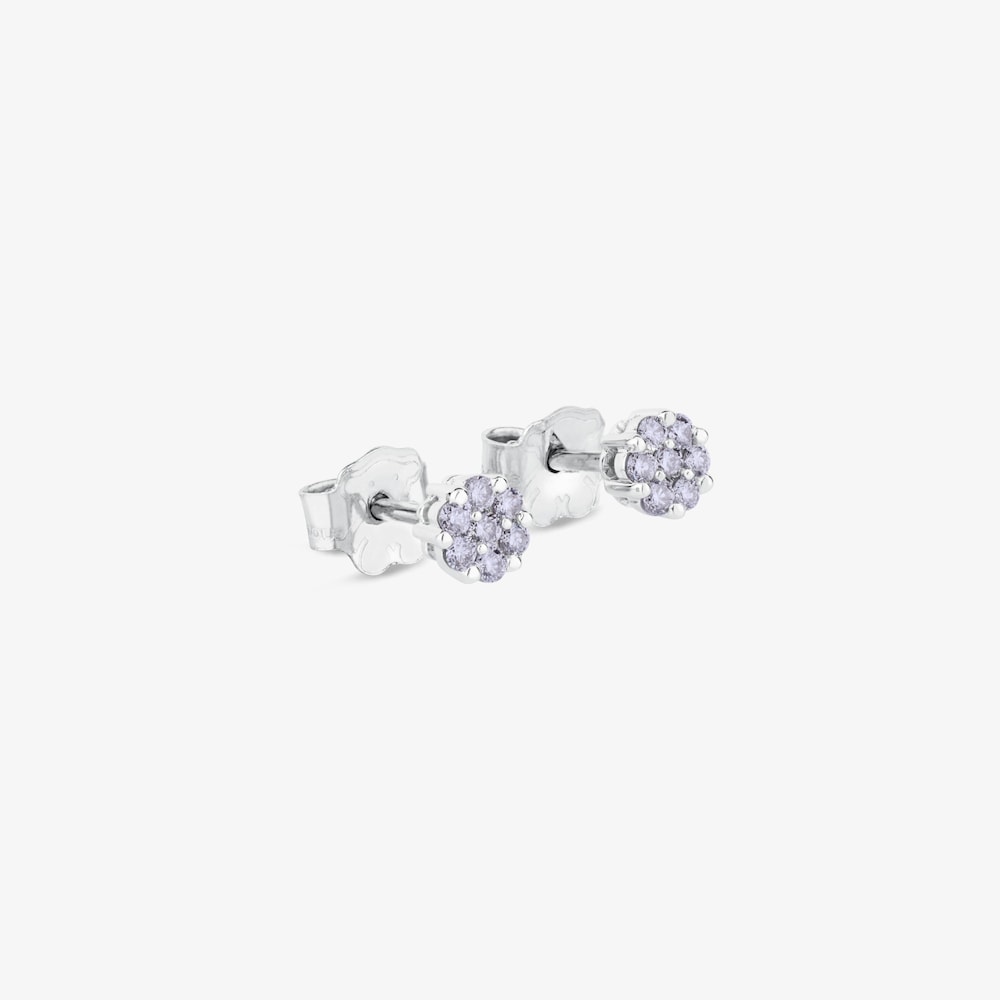 Pendientes de oro blanco y diamantes TOUS Diamonds