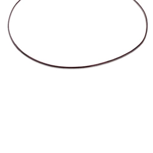 40 cm brown 1 mm Leather TOUS Chokers Choker