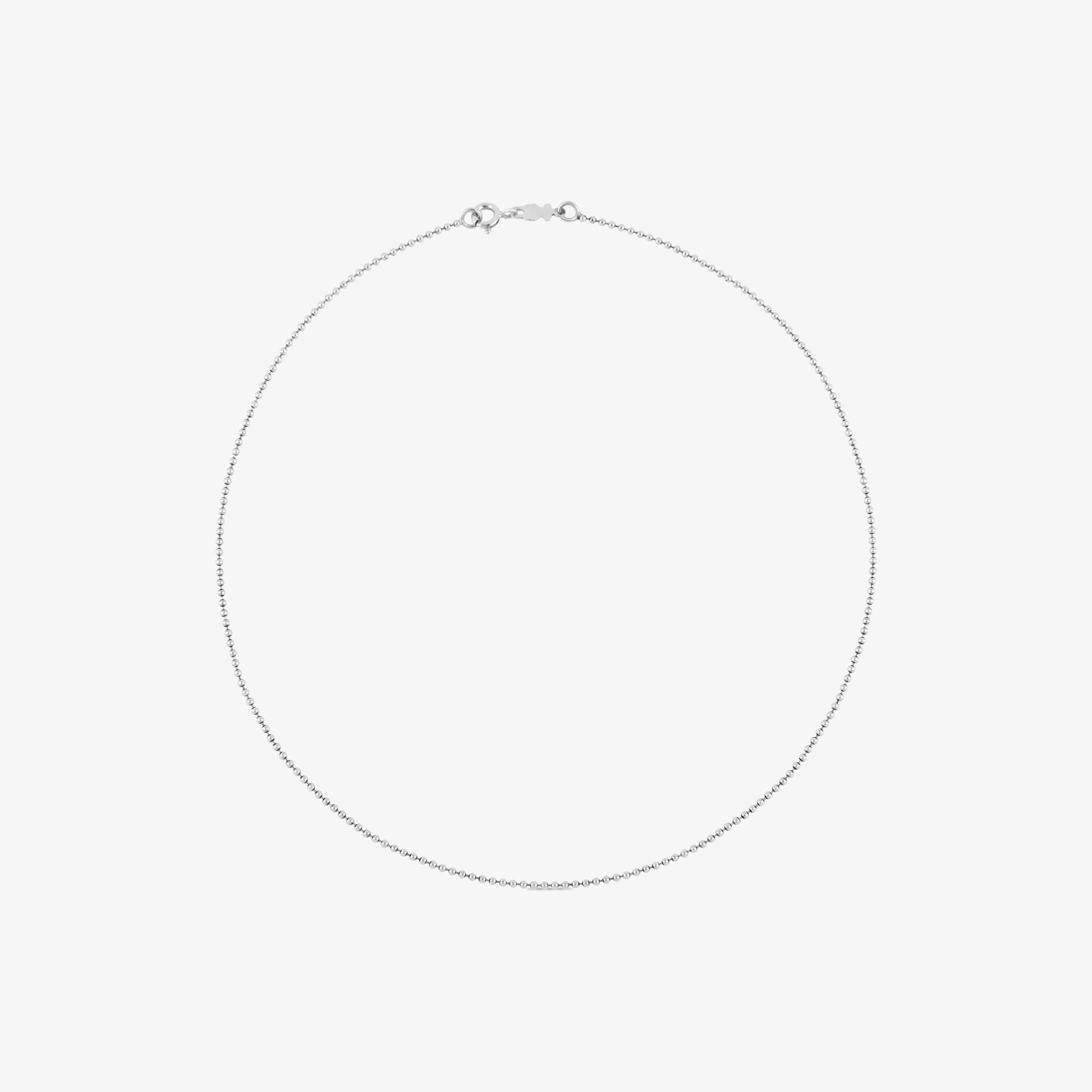 Silver Choker with 1.4 mm balls measuring 40 cm TOUS Chain