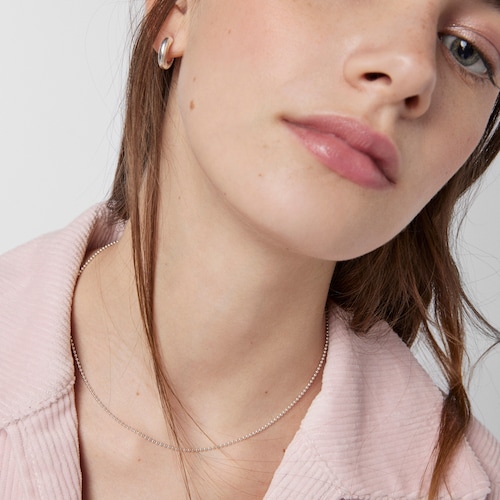 Silver Choker with 1,4 mm balls measuring 40 cm TOUS Chain