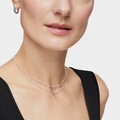 Silver Choker with 1,4 mm balls measuring 40 cm TOUS Chain