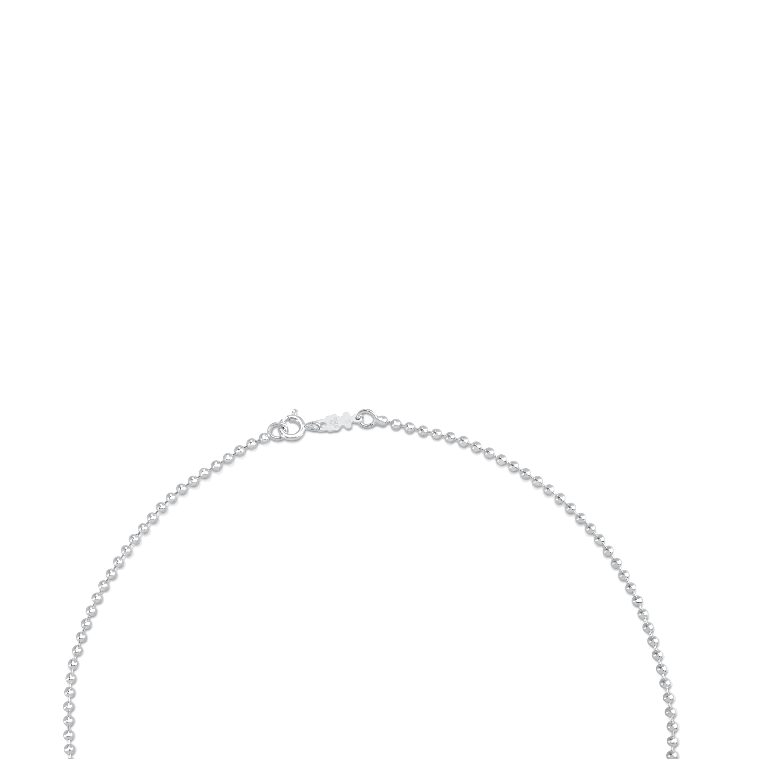 Silver TOUS Chain Choker 40cm.