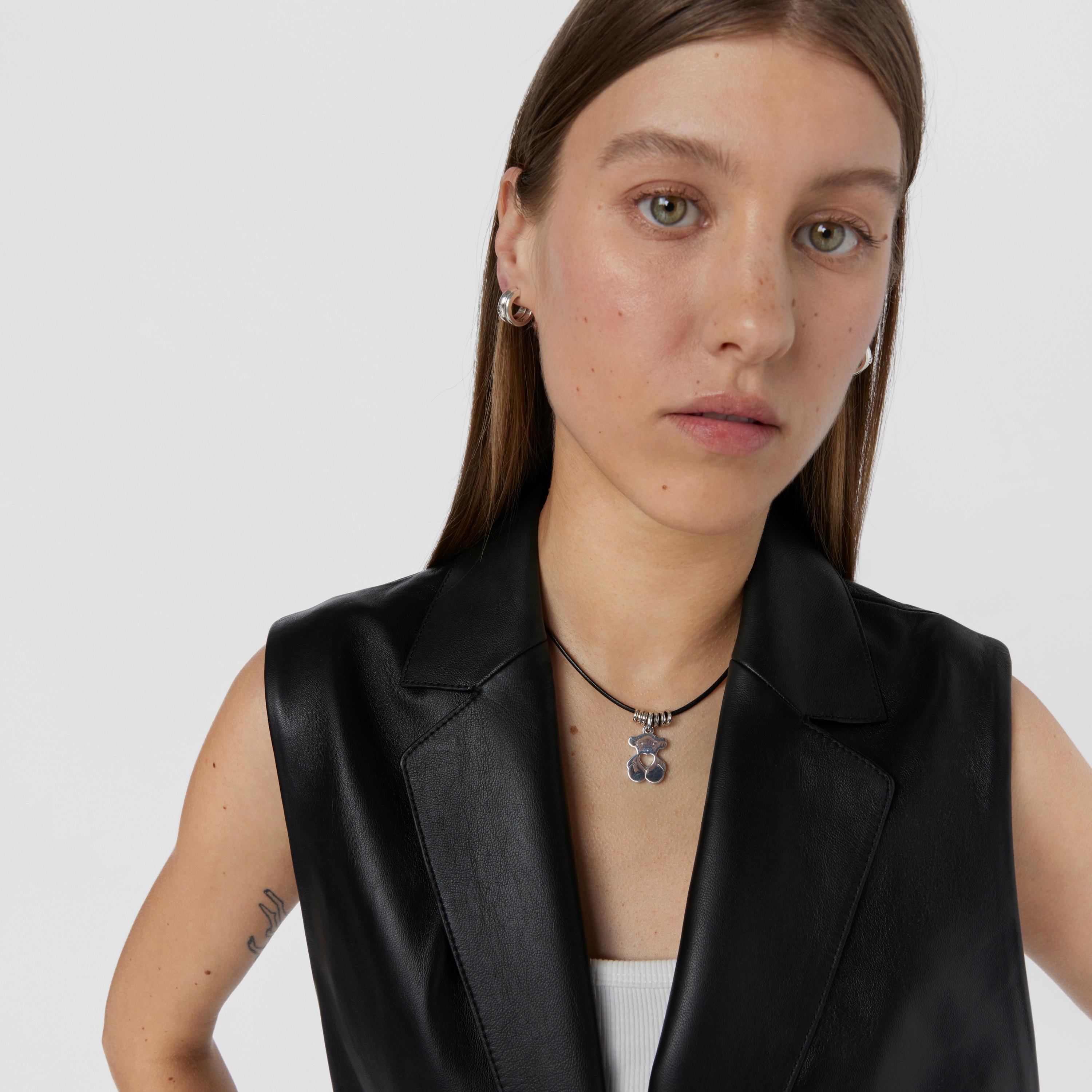 Pack of 6 Silver TOUS Chokers rings 