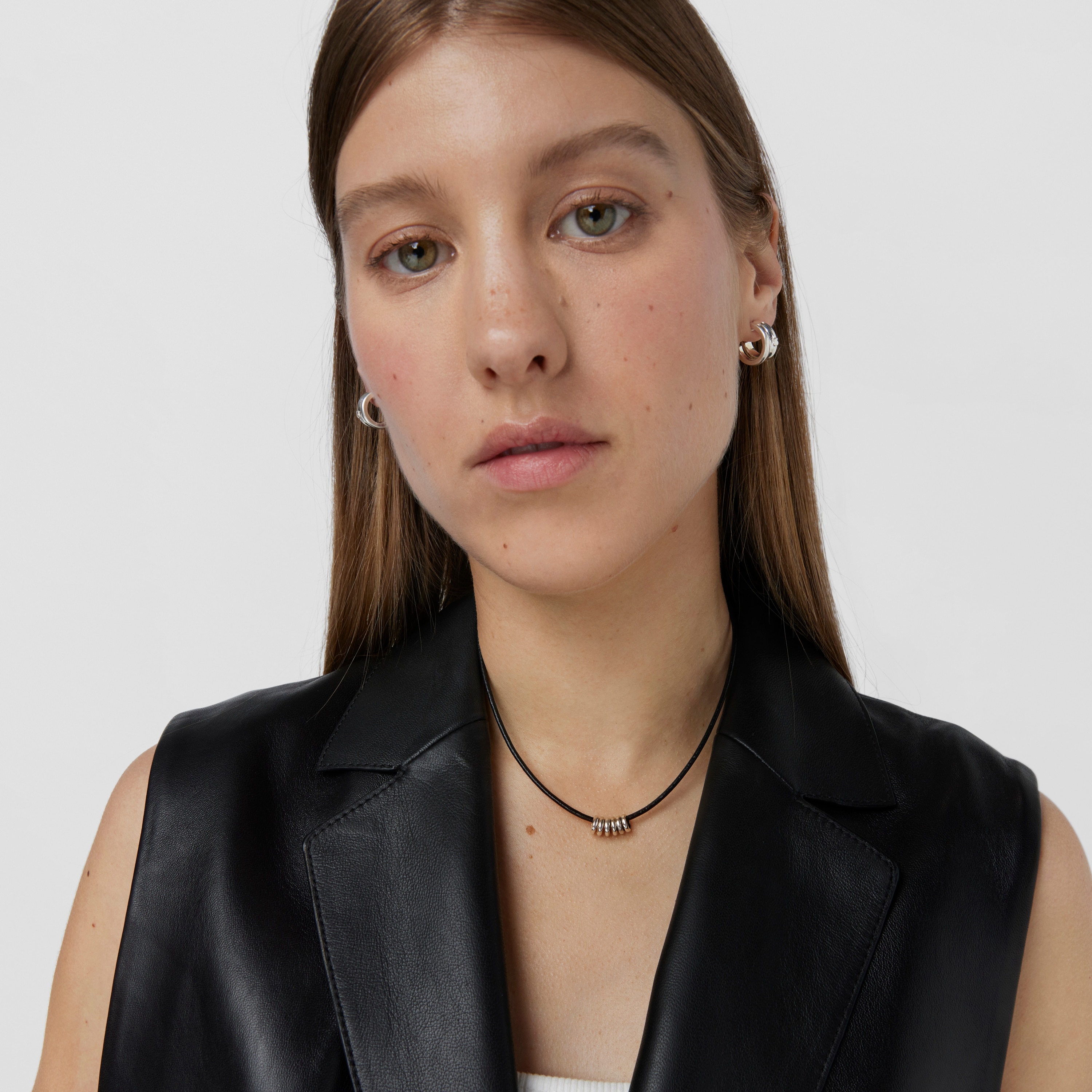 Pack of 6 Silver TOUS Chokers rings