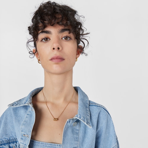 Pack de Anillas Hold con baño de oro 18 kt sobre plata