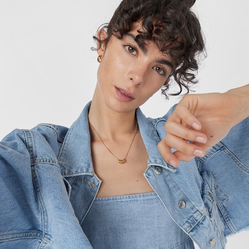 Pack de Anillas Hold con baño de oro 18 kt sobre plata