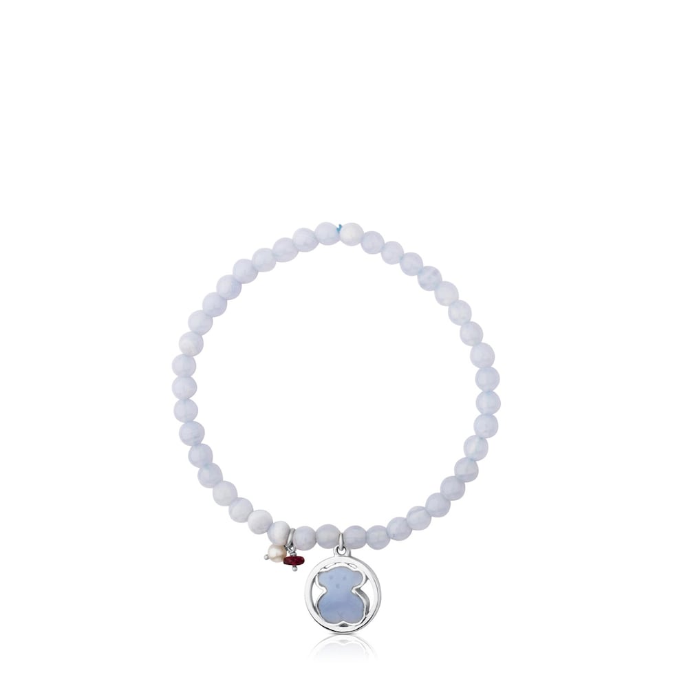 Bra&ccedil;alet Camille de Plata amb Calced&ograve;nia, rob&iacute; tractat i Perla cultivada