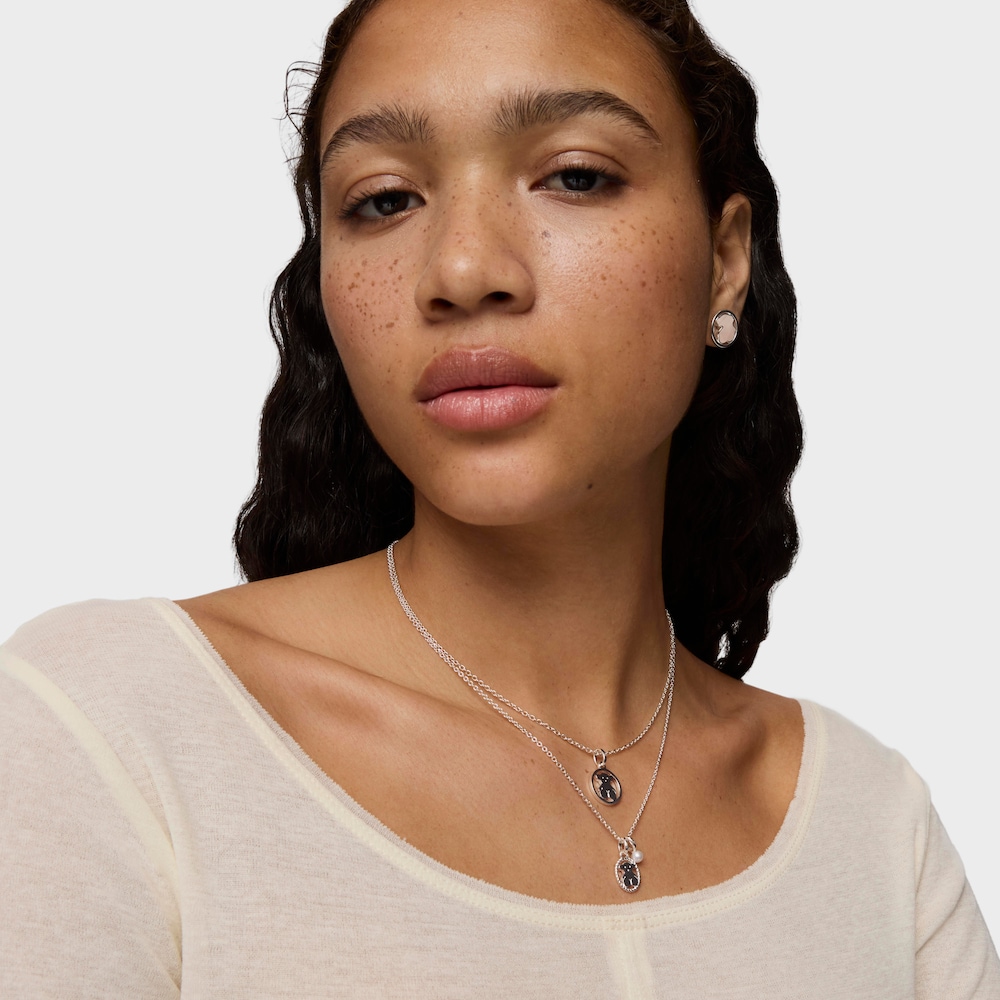 Silver Camille Necklace Silver Camille Necklace