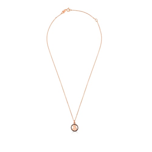 Rose Vermeil Silver Camille Necklace with Spinels