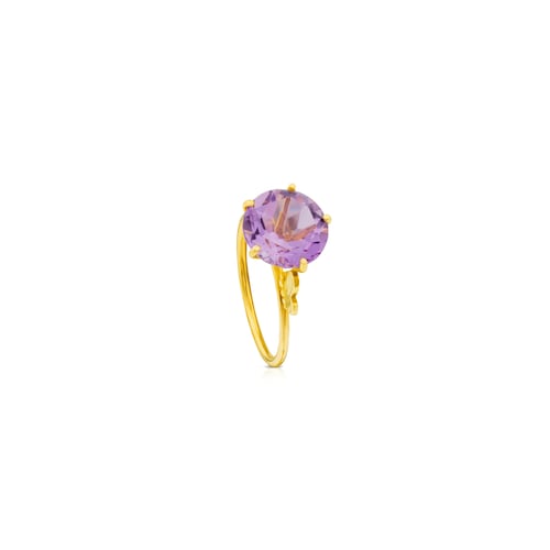 Ivette Ring in Gold with Amethyst