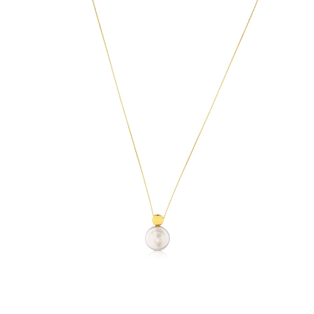 Alecia Necklace in Gold with Pearl