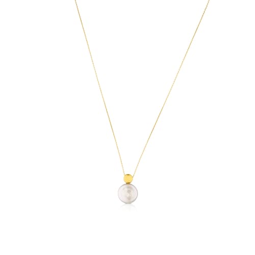 Collar de oro con perla cultivada Alecia