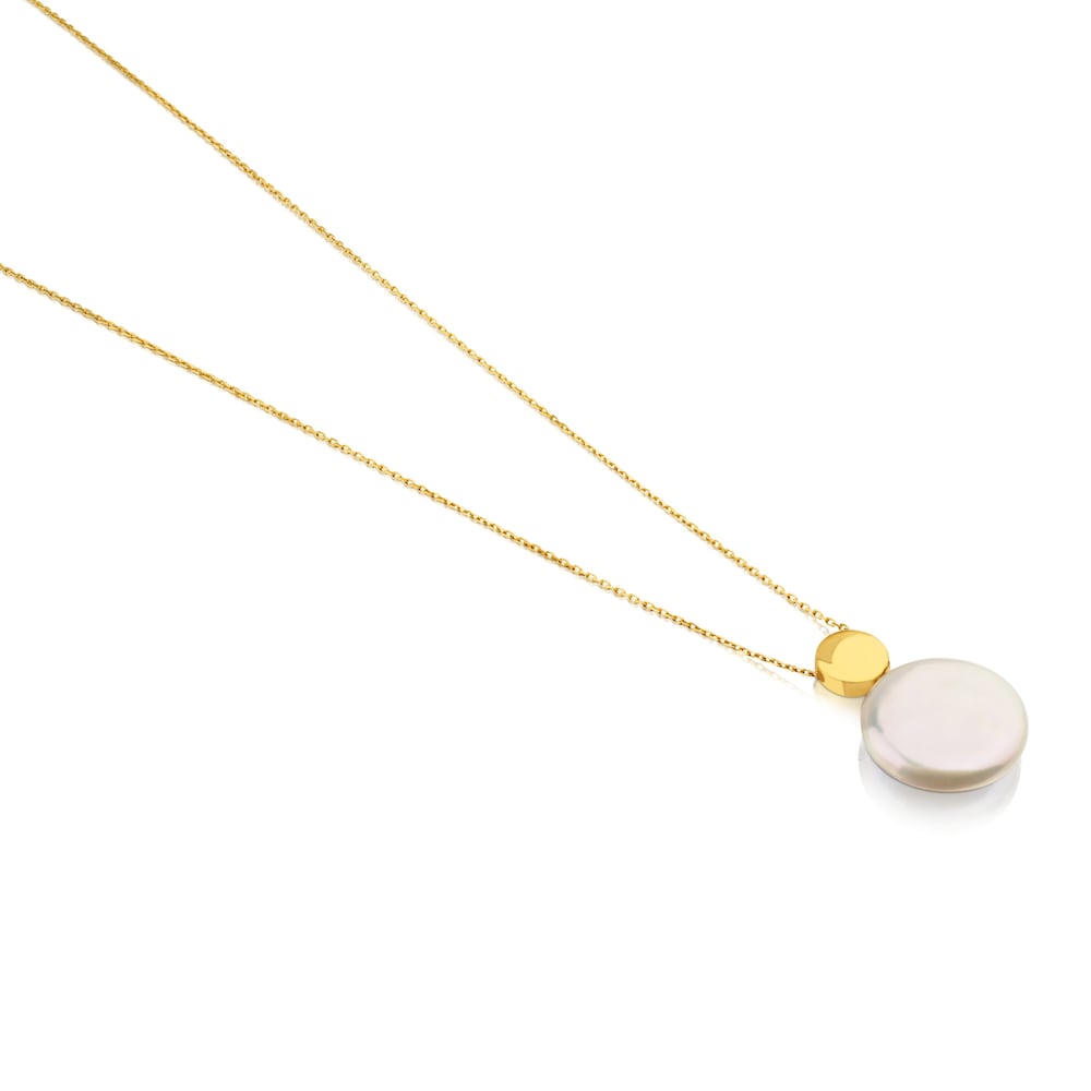 Collar de oro con perla cultivada Alecia Collar de oro con perla cultivada Alecia