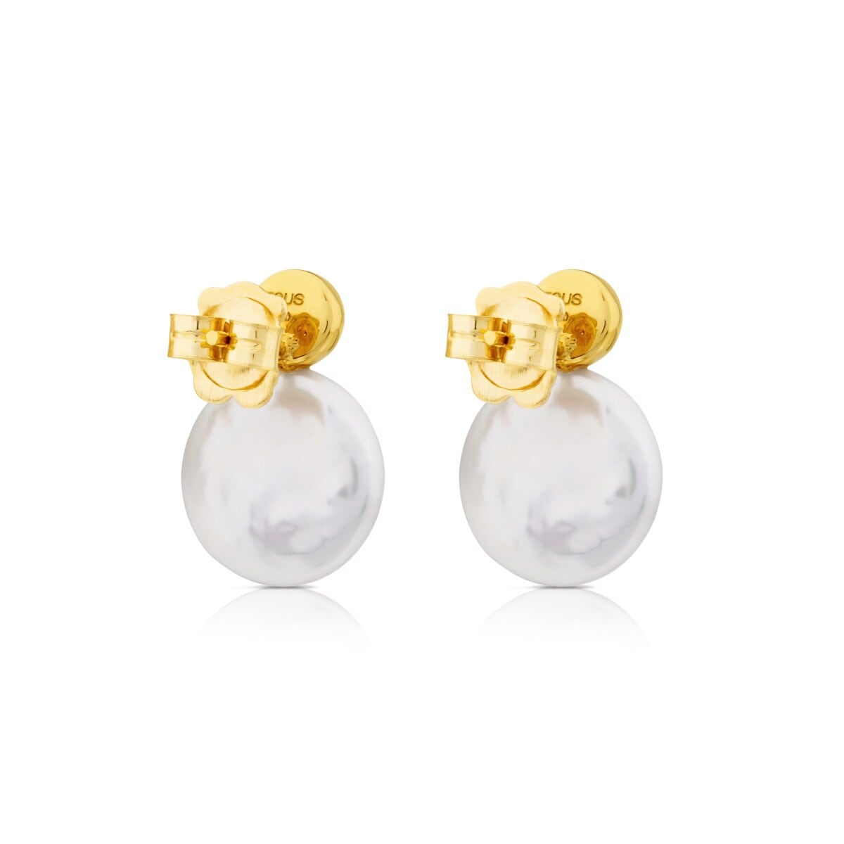 Alecia Earrings in Gold with Pearl