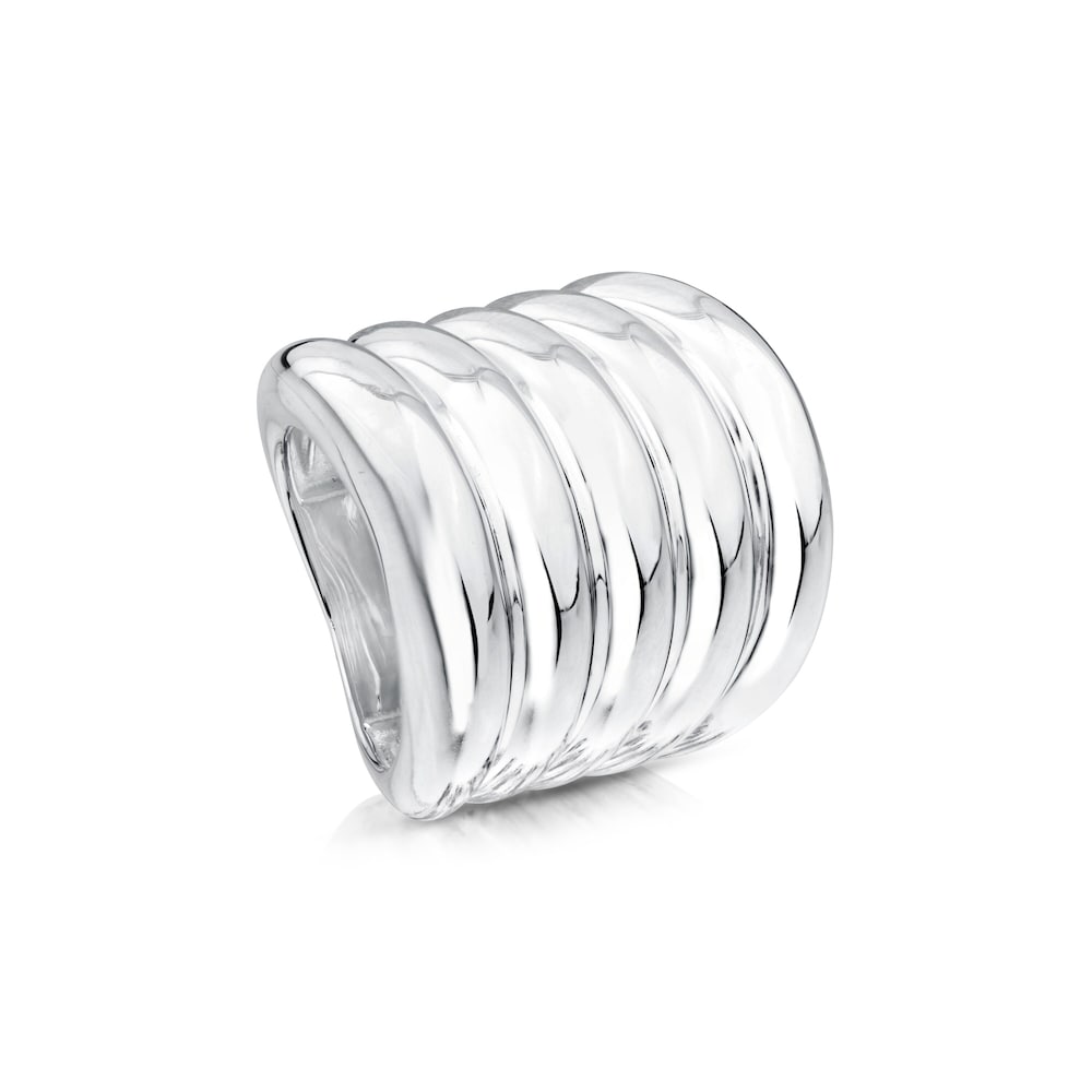 Cactus Ring in Silver