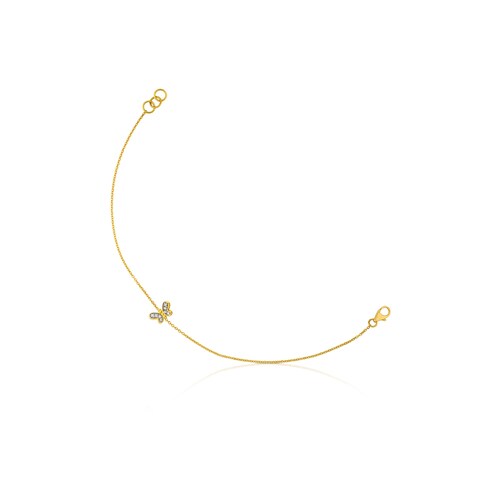 Pulsera de oro con diamantes Bera image number 0