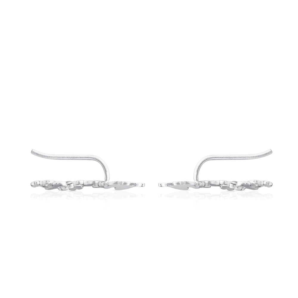 Pendientes de plata motivo oso 2,3cm. Hill