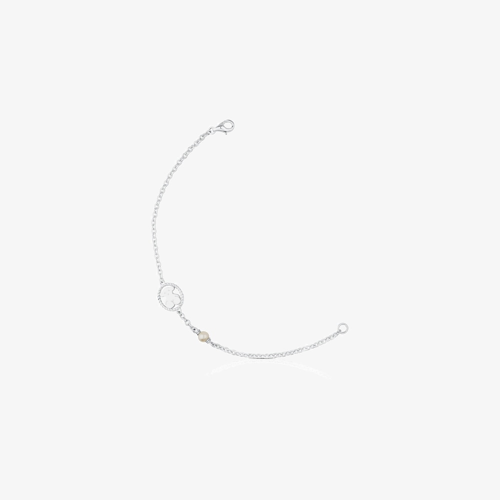 Pulsera de plata con perla cultivada Camee