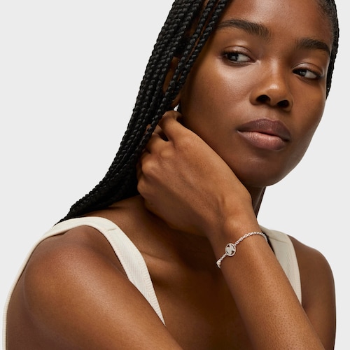 Pulsera Camee de Plata con Perla