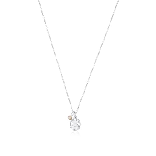 Collar de plata con perla cultivada Camee