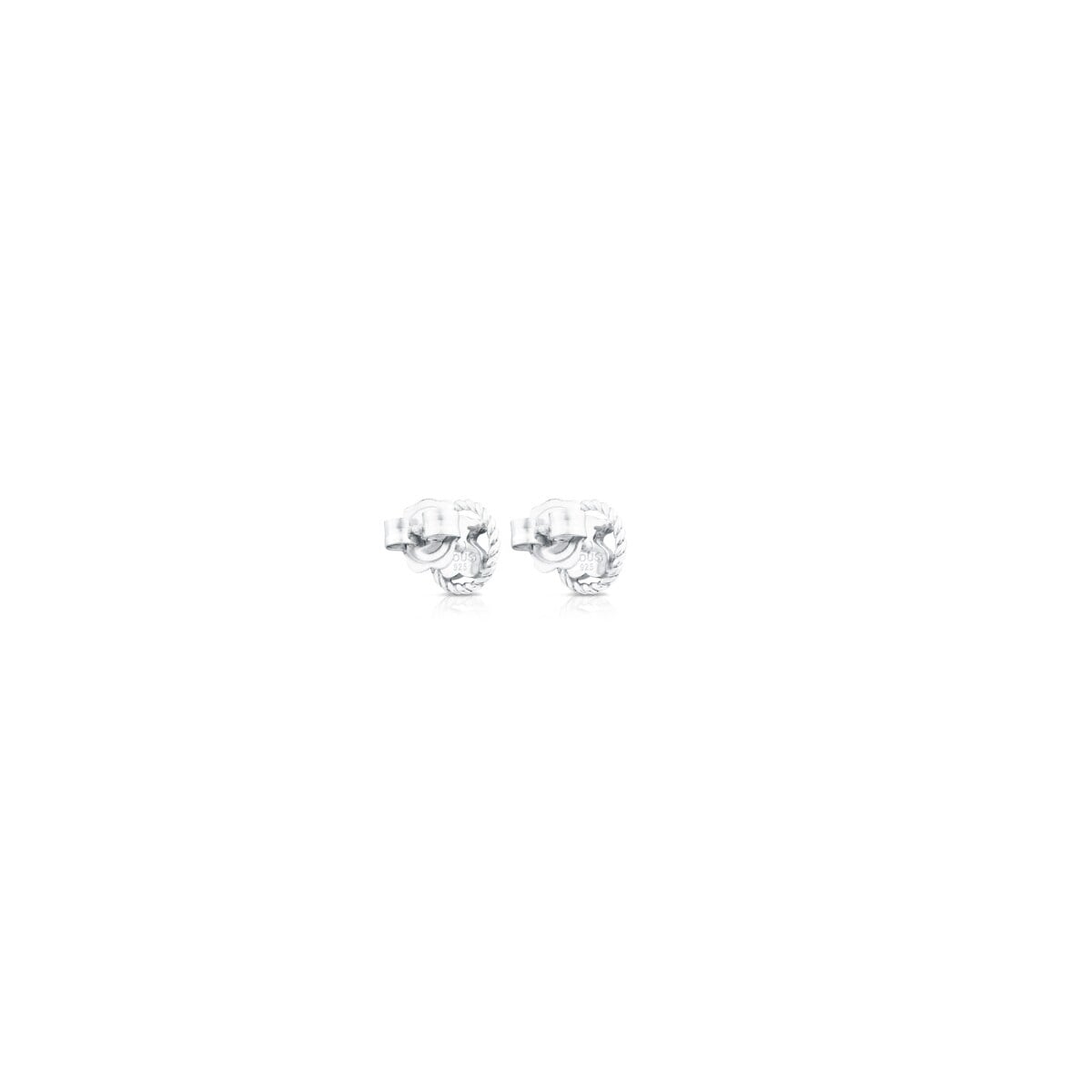 Silver Camee Earrings