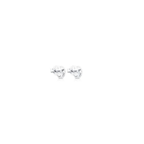 Pendientes de plata Camee