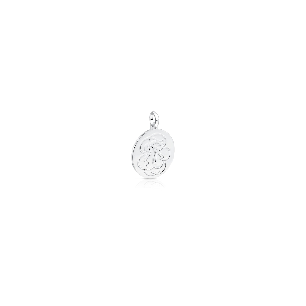 Silver Rubric Pendant