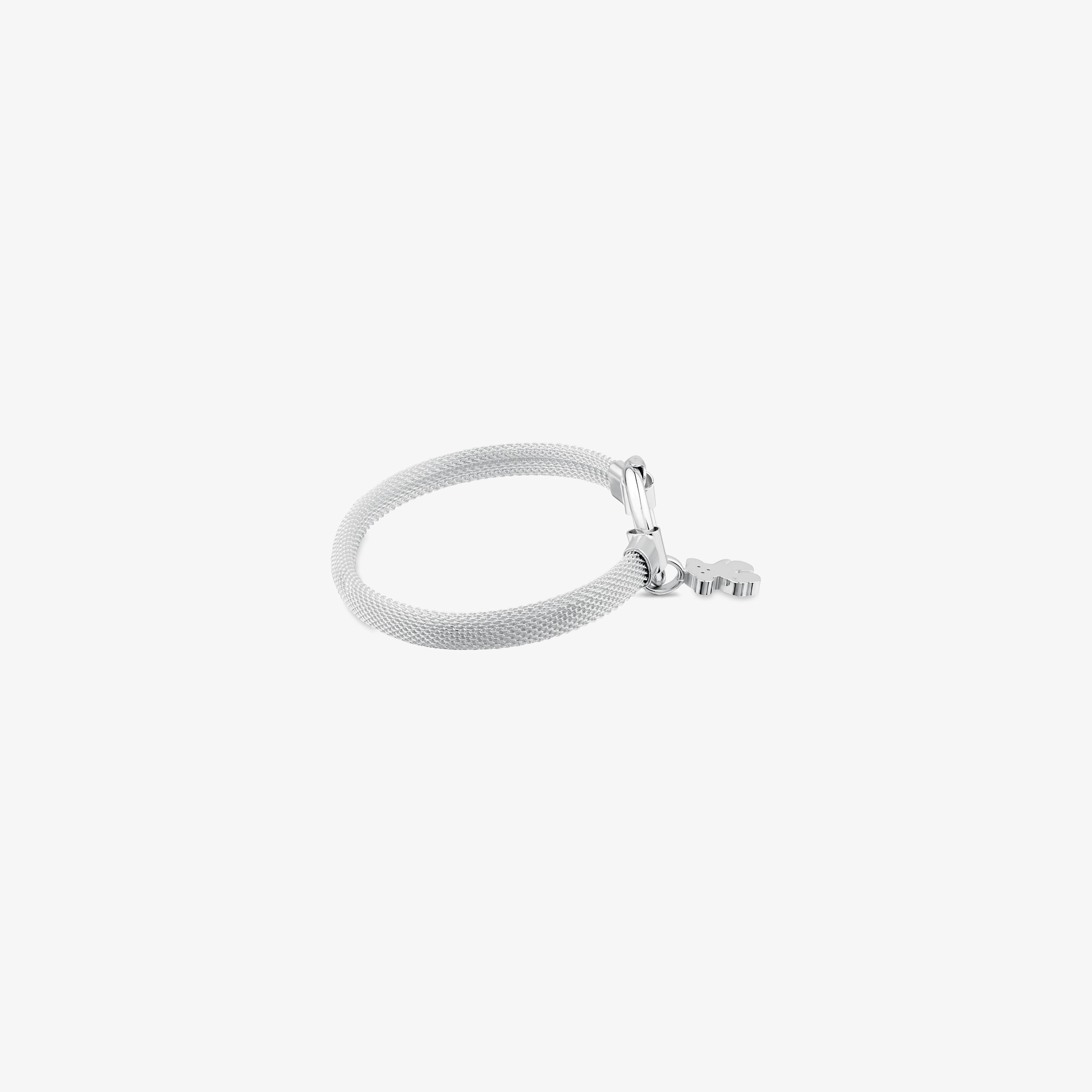 Medium Silver Hold Bracelet