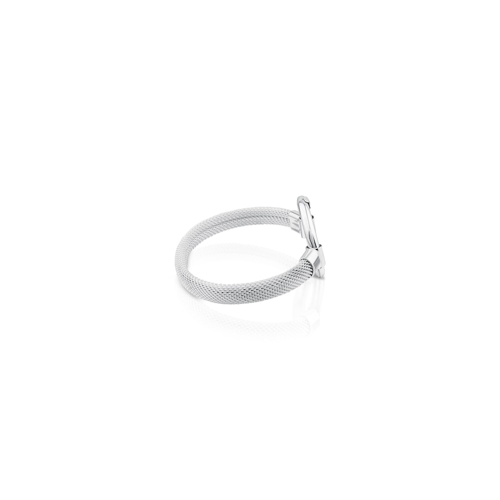 Silver TOUS Hold Bracelet 3cm.