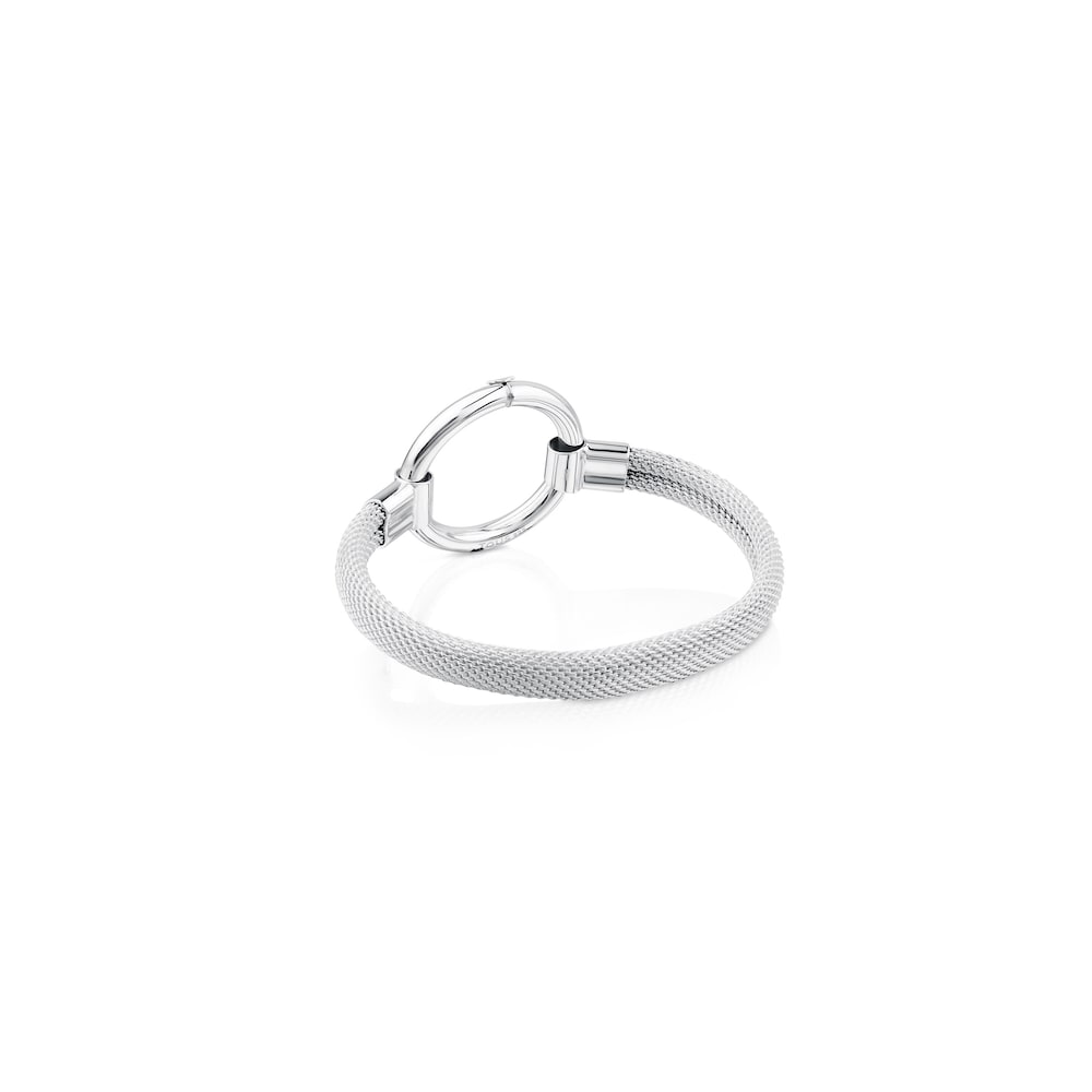 Silver TOUS Hold Bracelet 3cm.