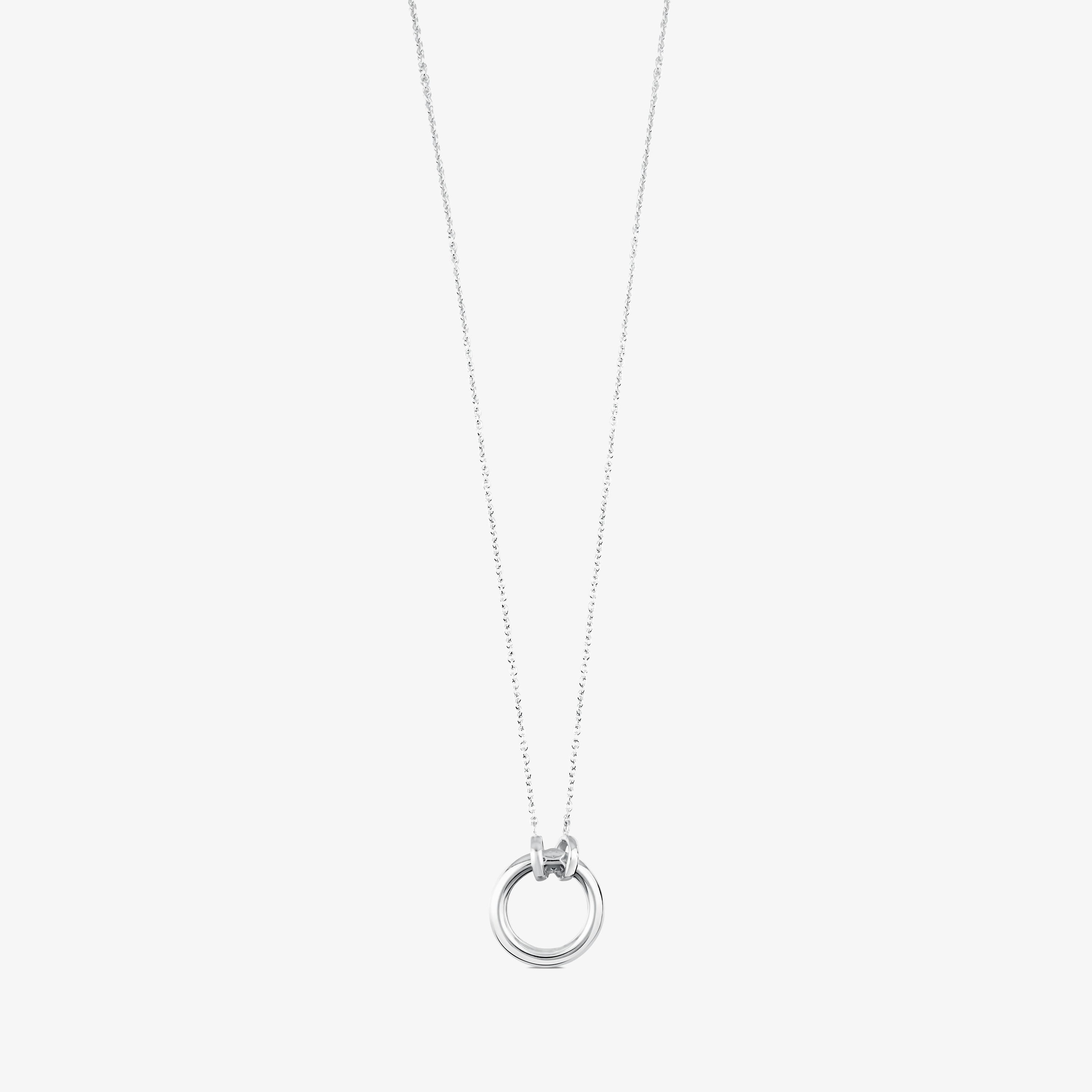 Silver TOUS Hold Necklace 1,6cm.