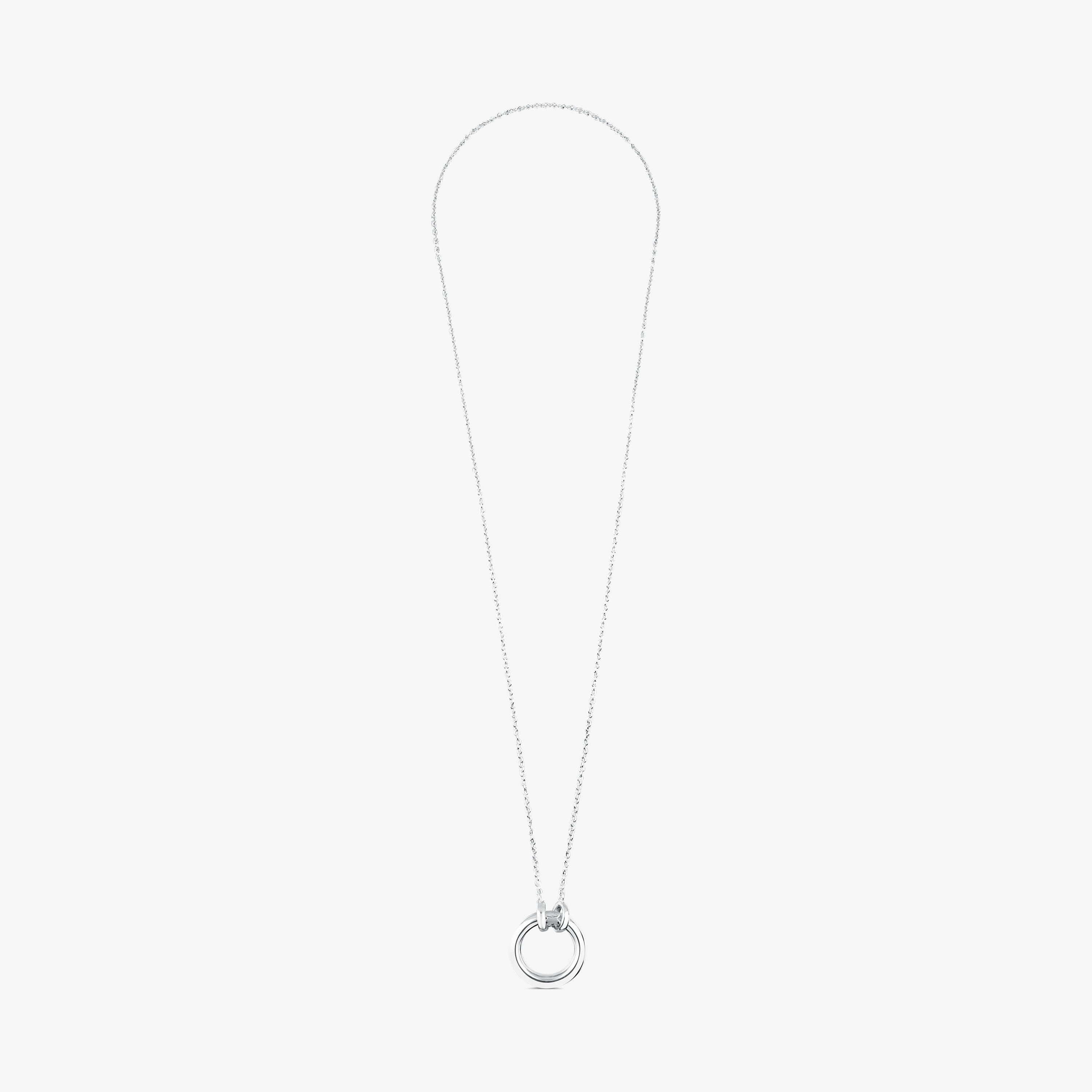 Silver TOUS Hold Necklace 1,6cm.