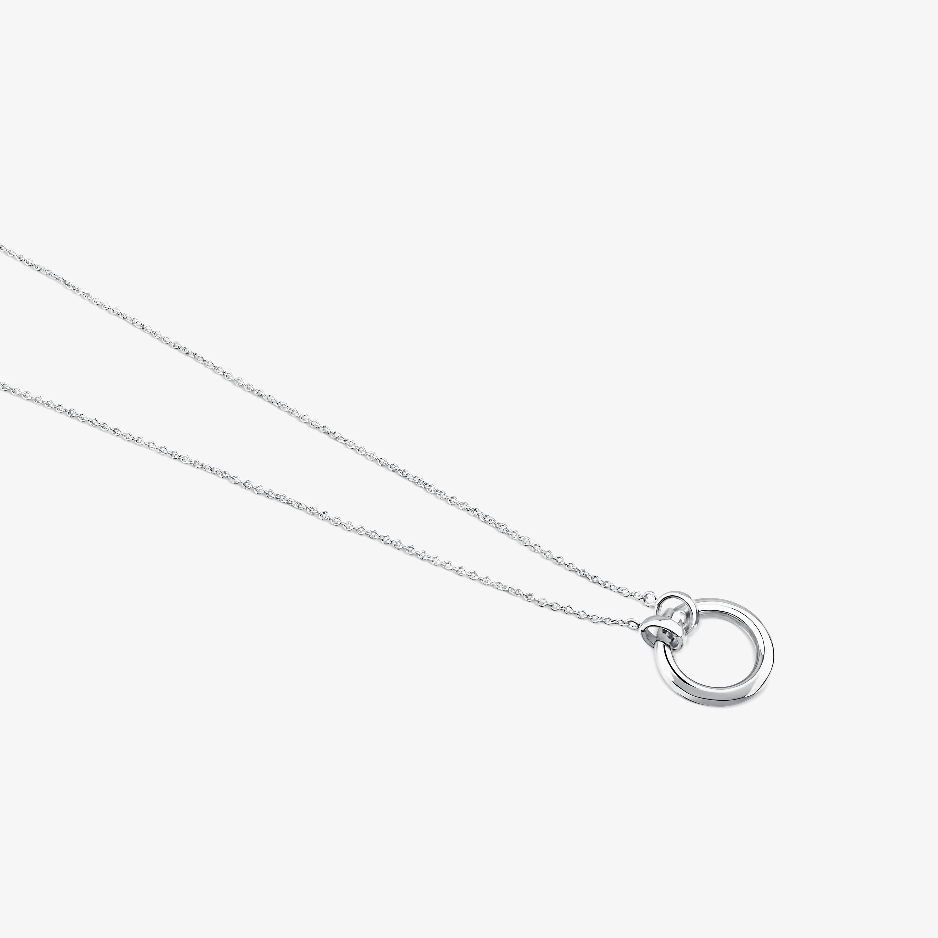 Silver TOUS Hold Necklace 1,6cm.