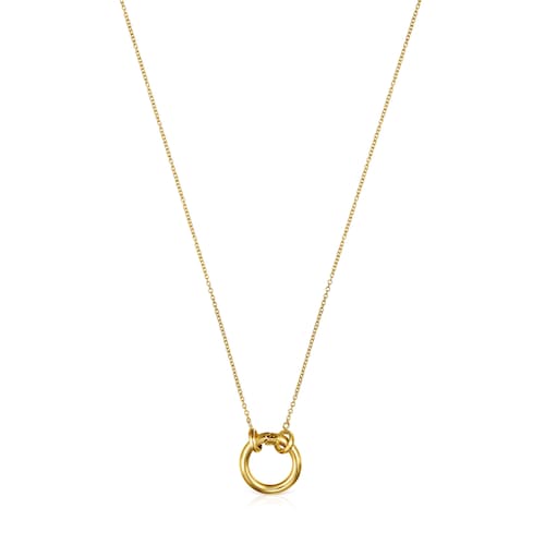 Hold small Necklace in Silver Vermeil