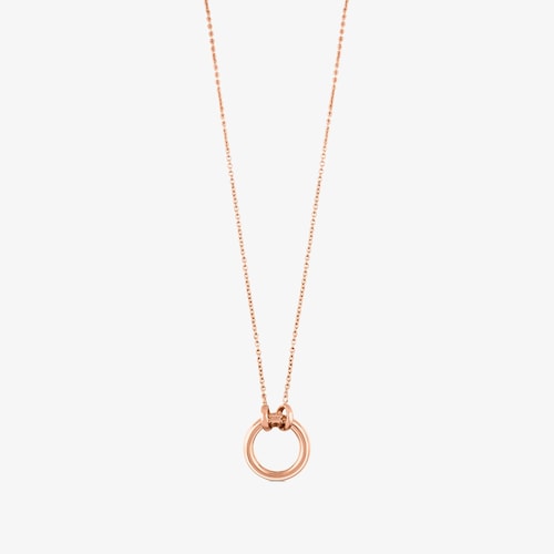 Hold - N&aacute;hrdeln&iacute;k Tous ze růžov&eacute;ho stř&iacute;bra Vermeil