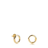 Silver Vermeil Hold Earrings