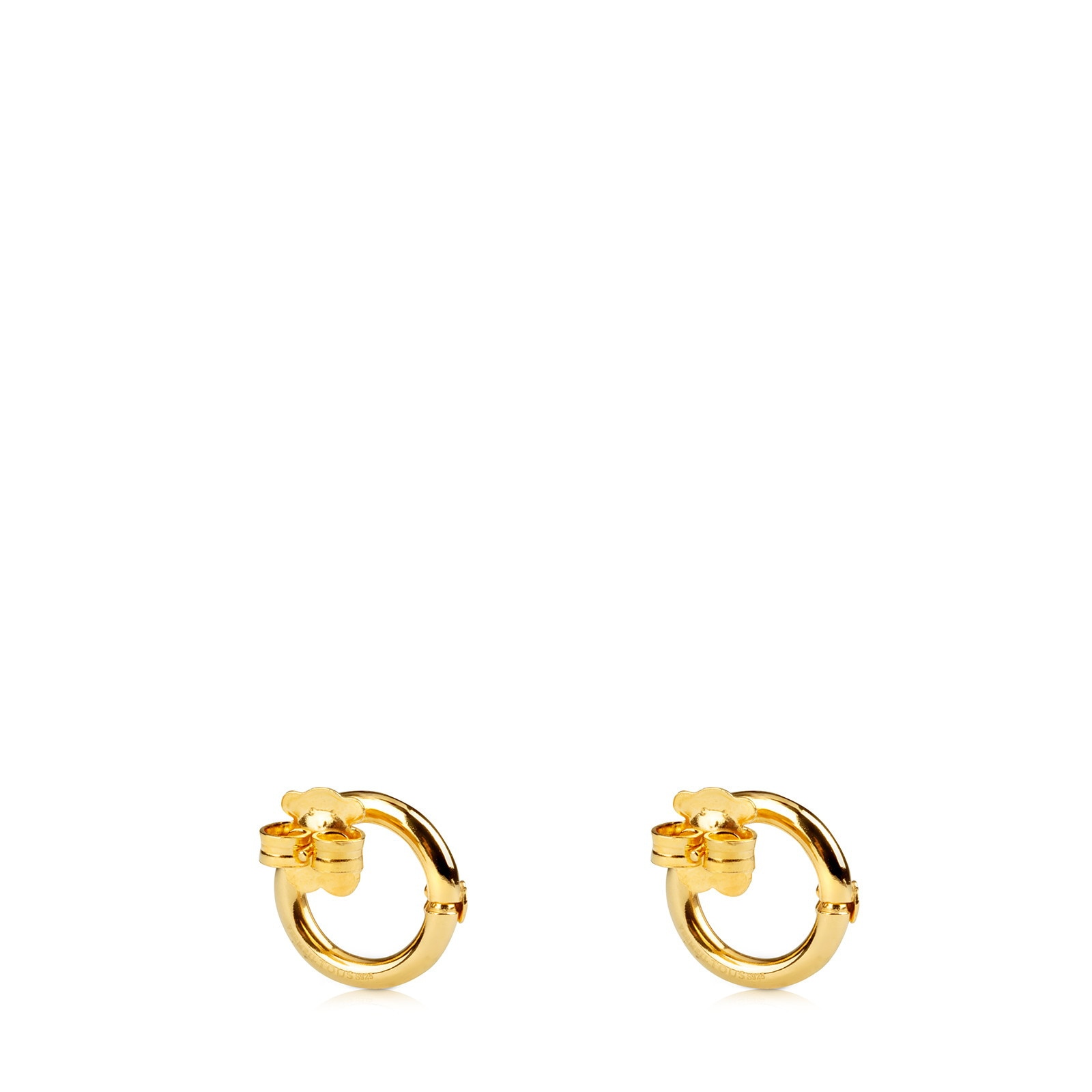 Silver Vermeil Hold Earrings