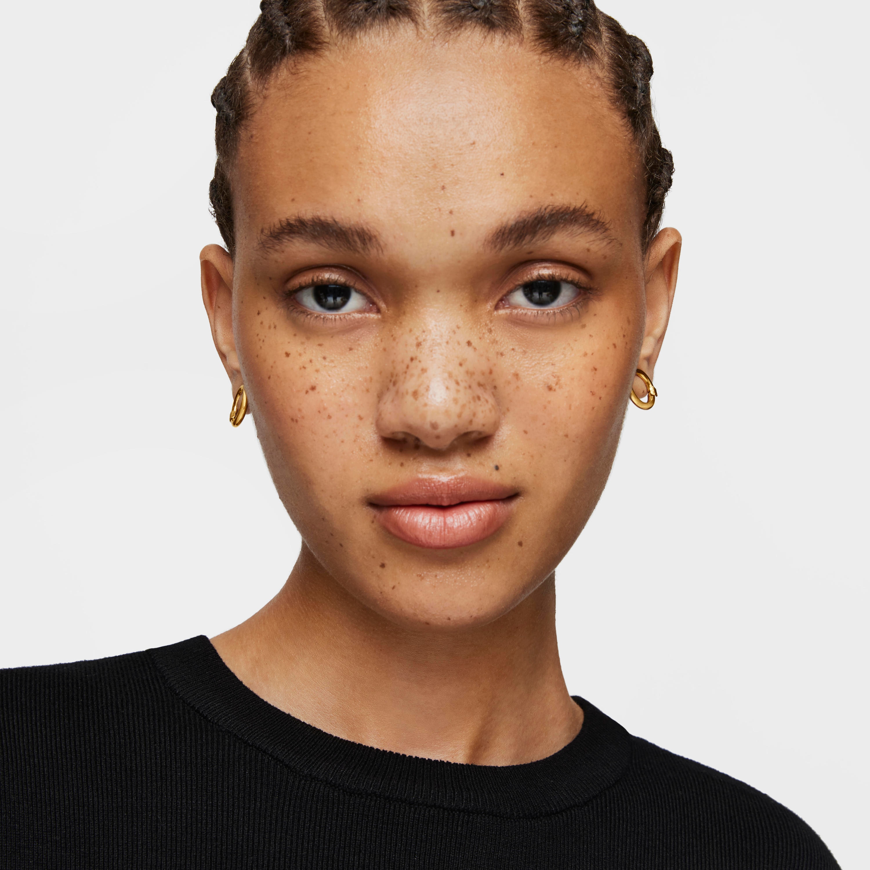 Silver Vermeil Hold Earrings