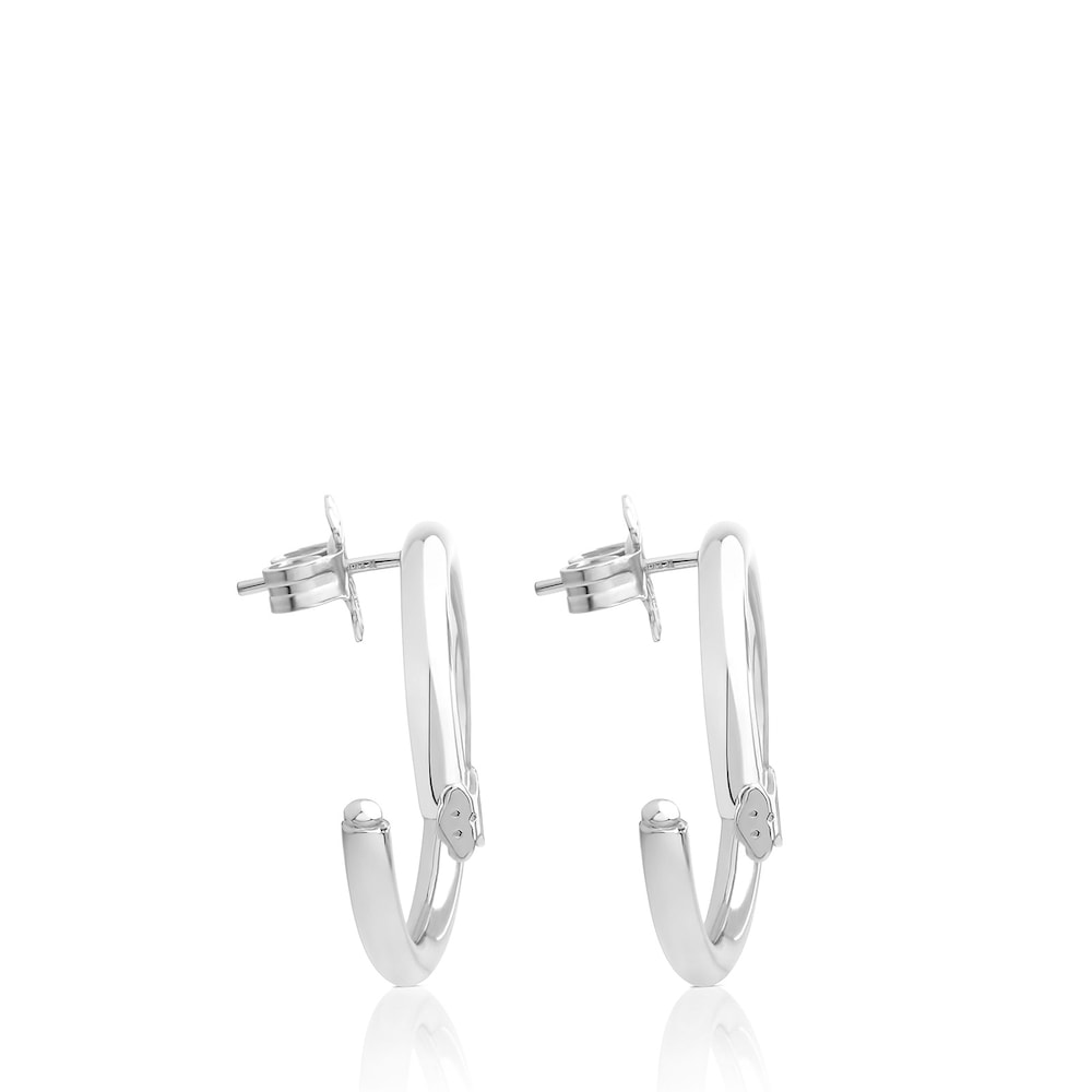 Aretes grandes Hold de Plata